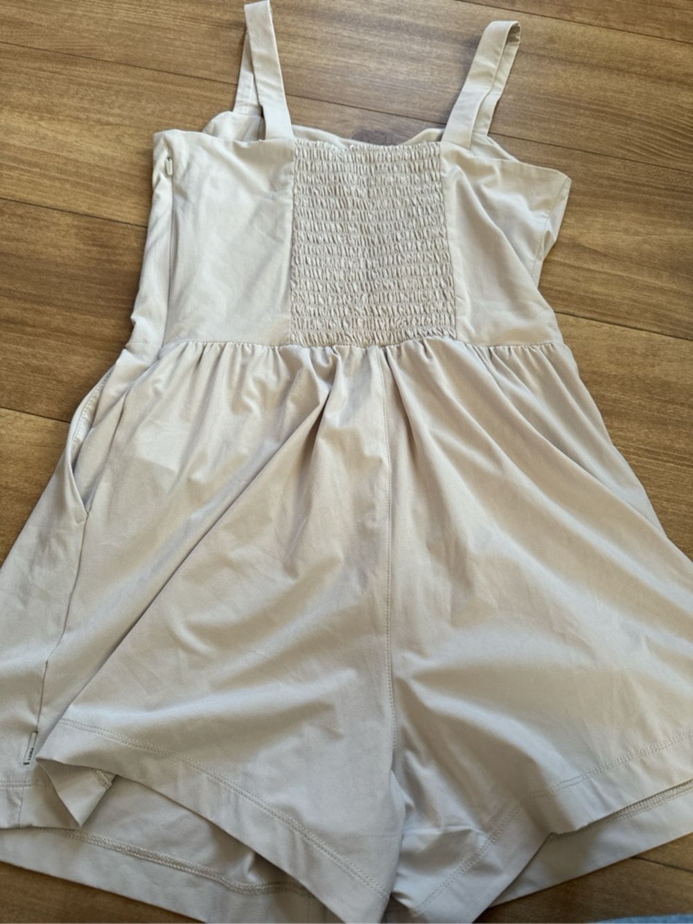 Vuori Cream Athletic Romper - Picture 2 of 2